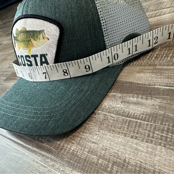 NWT Men’s Costa Del Mar Green Fishing Cap 1/8 total! - Picture 9 of 9